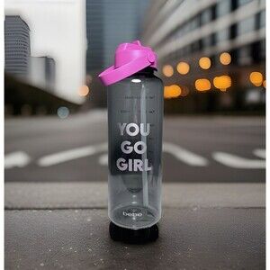 Bebe Motivational You Go Girl Water 50oz Bottle